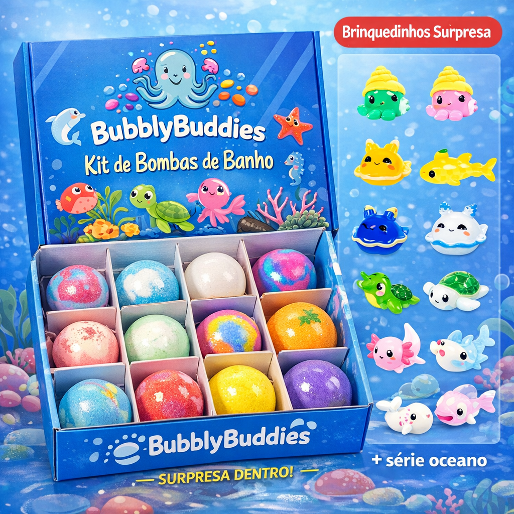 Bomba de Banho Surpresa Oceano